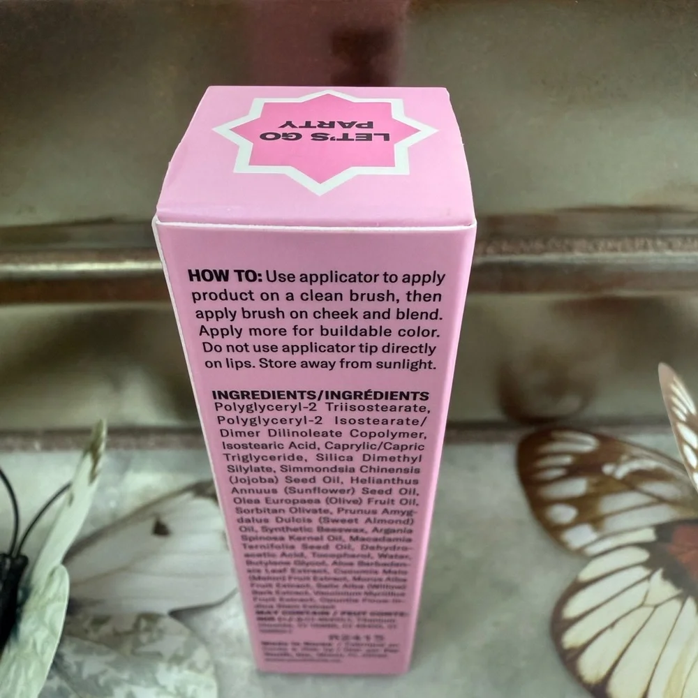 YOUTHFORIA BYO Color Blush Oil in Let's Go Party - .21 fl oz - NIB - Authentic